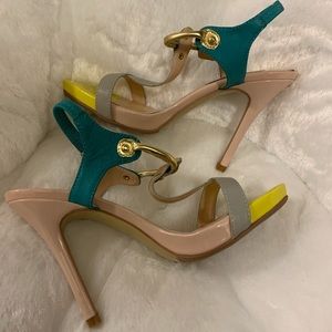 Multicolored Chinese Laundry Summer Heel
